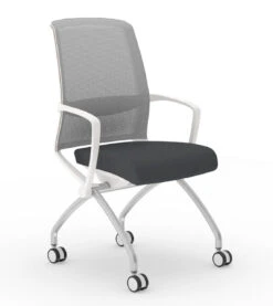 Tizu Training & Nesting Chair -Office Furniture Sales Shop Situ 45 LG Graphite 84482.1688761242