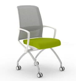 Tizu Training & Nesting Chair -Office Furniture Sales Shop Situ 45 LG Wasabi 73953.1688761223