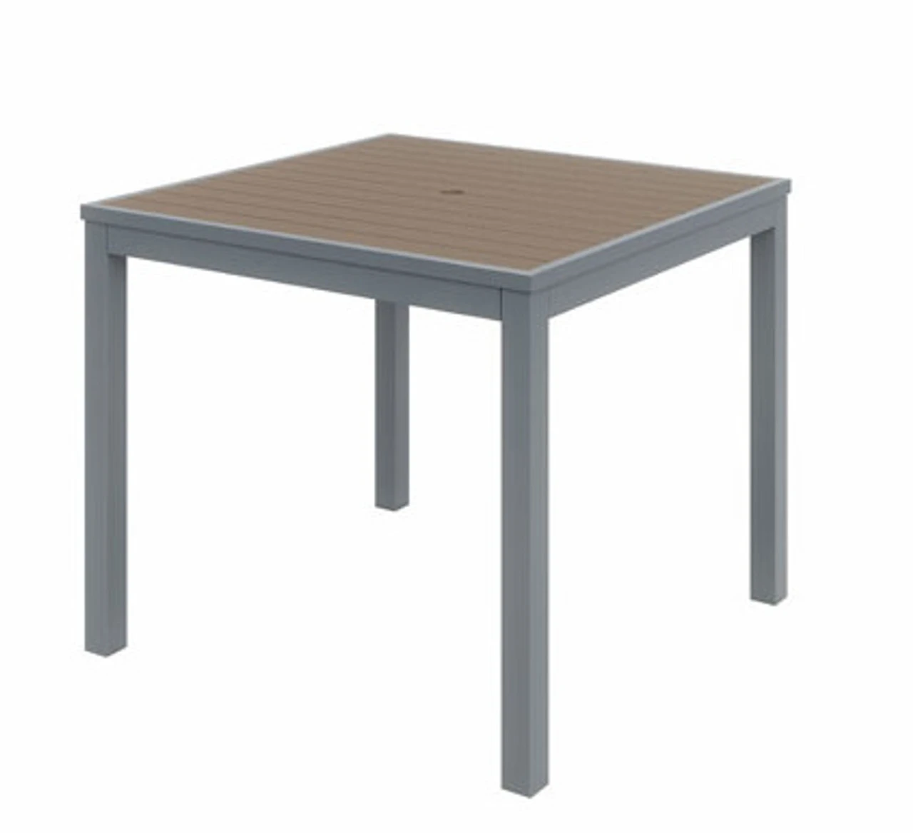 Eveleen Aluminum Frame Square Table 4 Eveleen Aluminum Frame Square Table - Image 2