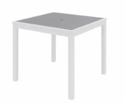 Eveleen Aluminum Frame Square Table