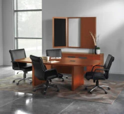 Aberdeen Laminate 6' Boat Shaped Conference Table -Office Furniture Sales Shop Untitled 83275.1435850252