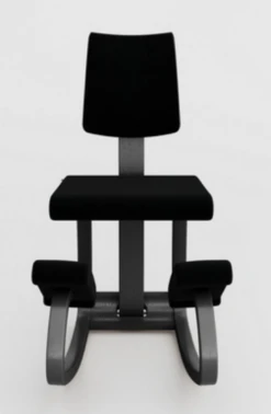 Varier Variable Balans PLUS Kneeling Chair -Office Furniture Sales Shop VariablePLUSblkfront 26795.1674499853