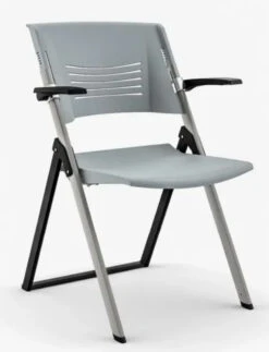 Wren Single Folding Guest Chair With Wall Mount Bracket