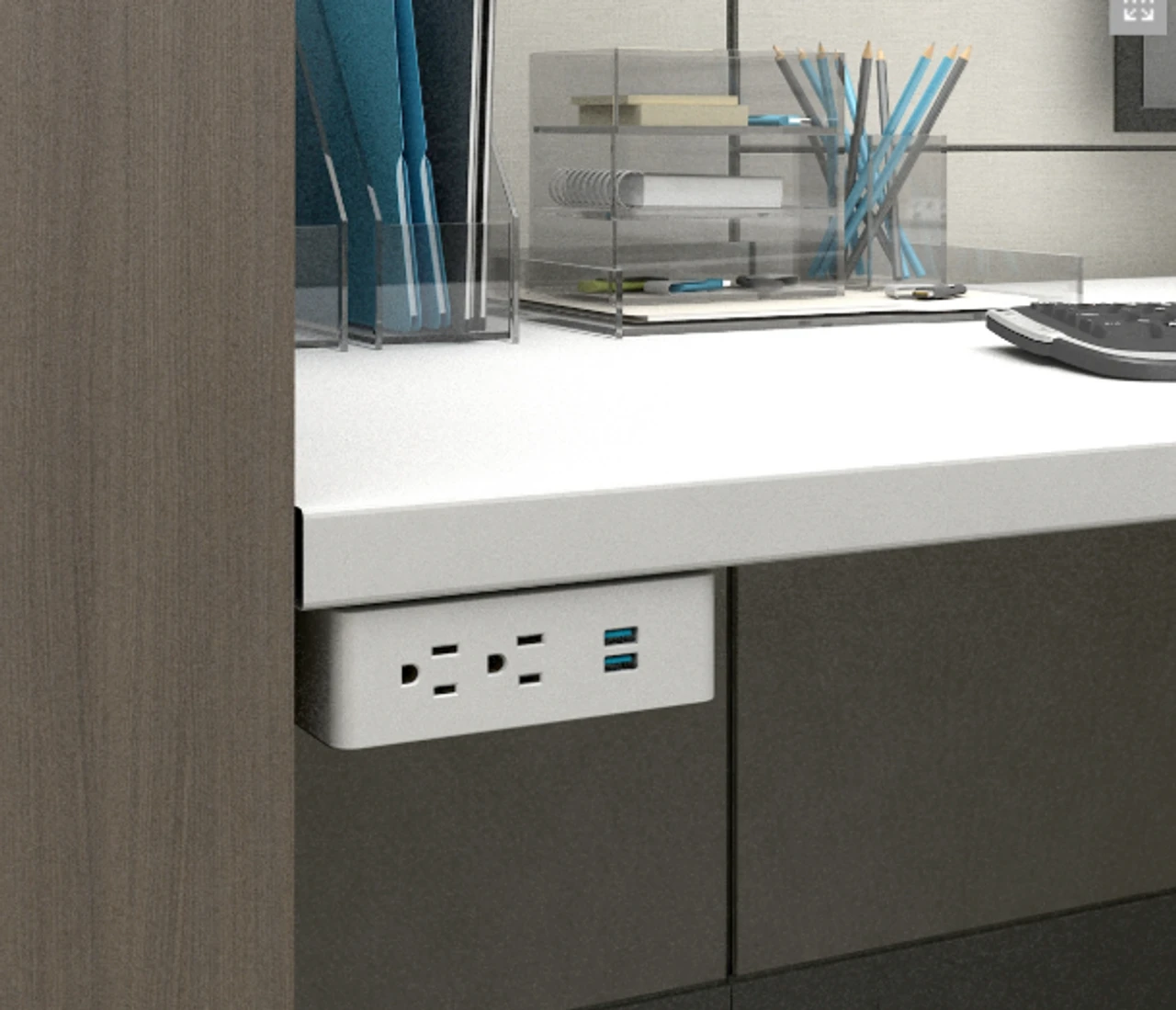 Ashley 210 Under Surface White Power Module / Open Box 3 Ashley 210 Under Surface White Power Module / Open Box