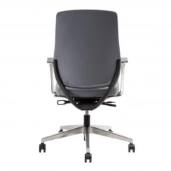 Auburn Conference Chair Quickship -Office Furniture Sales Shop auburn conference executive chair in grey express polyurethan back view md 27385.1624457156
