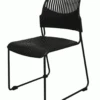 Stacking Chair, Carton Of 6 -Office Furniture Sales Shop blk 88296.1648602962
