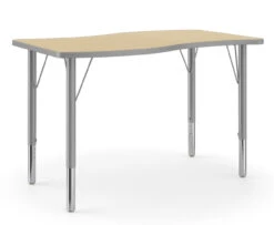 Build™ Height Adjustable Ribbon Top Desk