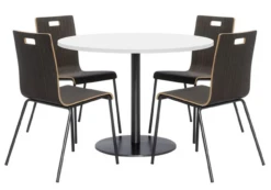 Breakroom Bundle With Jive Stack Chairs And Proof Table -Office Furniture Sales Shop bundle5 62712.1687901668