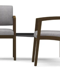 Lenox Black Laminate Connecting Corner Table