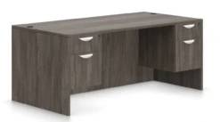 OTG Double 3/4 Height Pedestal 66" Desk