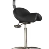 Bambach Classic Small Ergonomic Saddle Stool With Backrest 1 Bambach Classic Small Ergonomic Saddle Stool With Backrest -Office Furniture Sales Shop ergoback 36231.1684942885