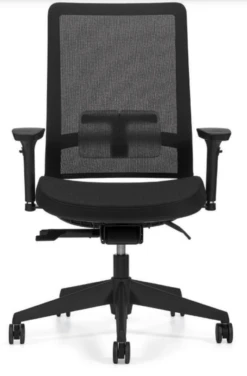 Global Factor 5540 High Mesh Back With Weight Sensing Synchro-Tilter And Seat Slider