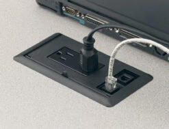 Napoli Wood Veneer 12' Conference Table -Office Furniture Sales Shop grommet2 20112.1531856755