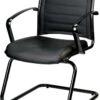 Europa Metallic Leather Guest Chair -Office Furniture Sales Shop guest 77480.1436808073