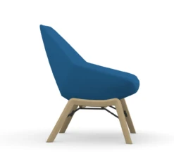 Jax Mid Back Lounge Chair With Wood Legs -Office Furniture Sales Shop jaxblu2 03728.1665072198