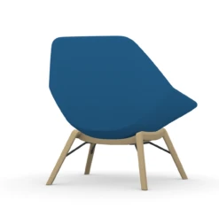 Jax Mid Back Lounge Chair With Wood Legs -Office Furniture Sales Shop jaxblu3 52536.1665072200