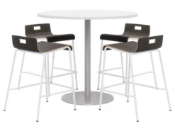 Breakroom Bundle With Jive Cafe Stools And Proof Table -Office Furniture Sales Shop jivebreakroom5 14939.1691097625