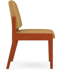 Amherst Wood Guest Chair -Office Furniture Sales Shop lesro amherst wood armless guest chair side view 58684.1439497671