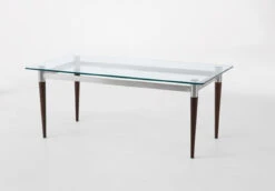 Siena Glass Top Coffee Table
