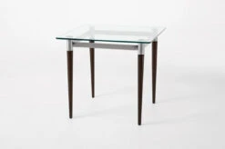 Siena Glass Top End Table