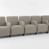 Siena Five Seat Sofa With Center Arms -Office Furniture Sales Shop lesro siena five seat sofa with center arms 54295.1438781800