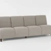 Siena Armless Four Seat Sofa -Office Furniture Sales Shop lesro siena four seat sofa armless 10948.1438778726