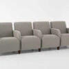 Siena Four Seat Sofa With Center Arms -Office Furniture Sales Shop lesro siena four seat sofa with center arms 65488.1438779281