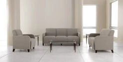 Siena Four Seat Sofa With Center Arms -Office Furniture Sales Shop lesro siena group shot 31417.1438779132