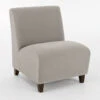 Siena Oversized Armless Guest Chair -Office Furniture Sales Shop lesro siena oversized armless guest chair 55057.1438703266