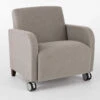 Siena Oversized Guest Chair With Casters
