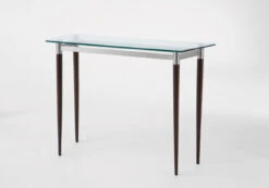 Siena Glass Top Sofa Table