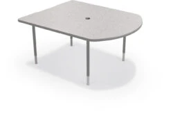 MediaSpace Multimedia Table, Small -Office Furniture Sales Shop mediaspace table small angle no props plat gray nebula 11324.1477497130