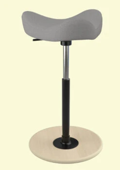 Varier Move Ergonomic Sit Stand Stool -Office Furniture Sales Shop move GRY 24066.1674503367