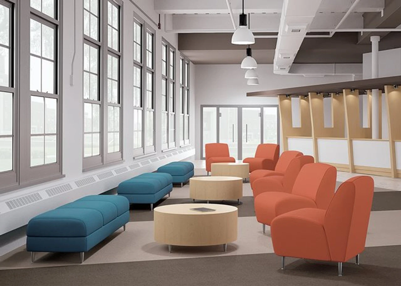 Reno Armless 2 Seat Sofa - Image 2