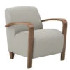 Reno Lounge With Wood Arms & Legs
