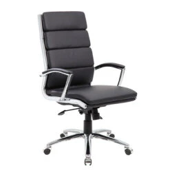 Leatherette Upholstered Executive Chair -Office Furniture Sales Shop ocusa.B9471 BK 78265.1560182146
