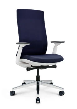 Elevate Executive Task Chair White Frame