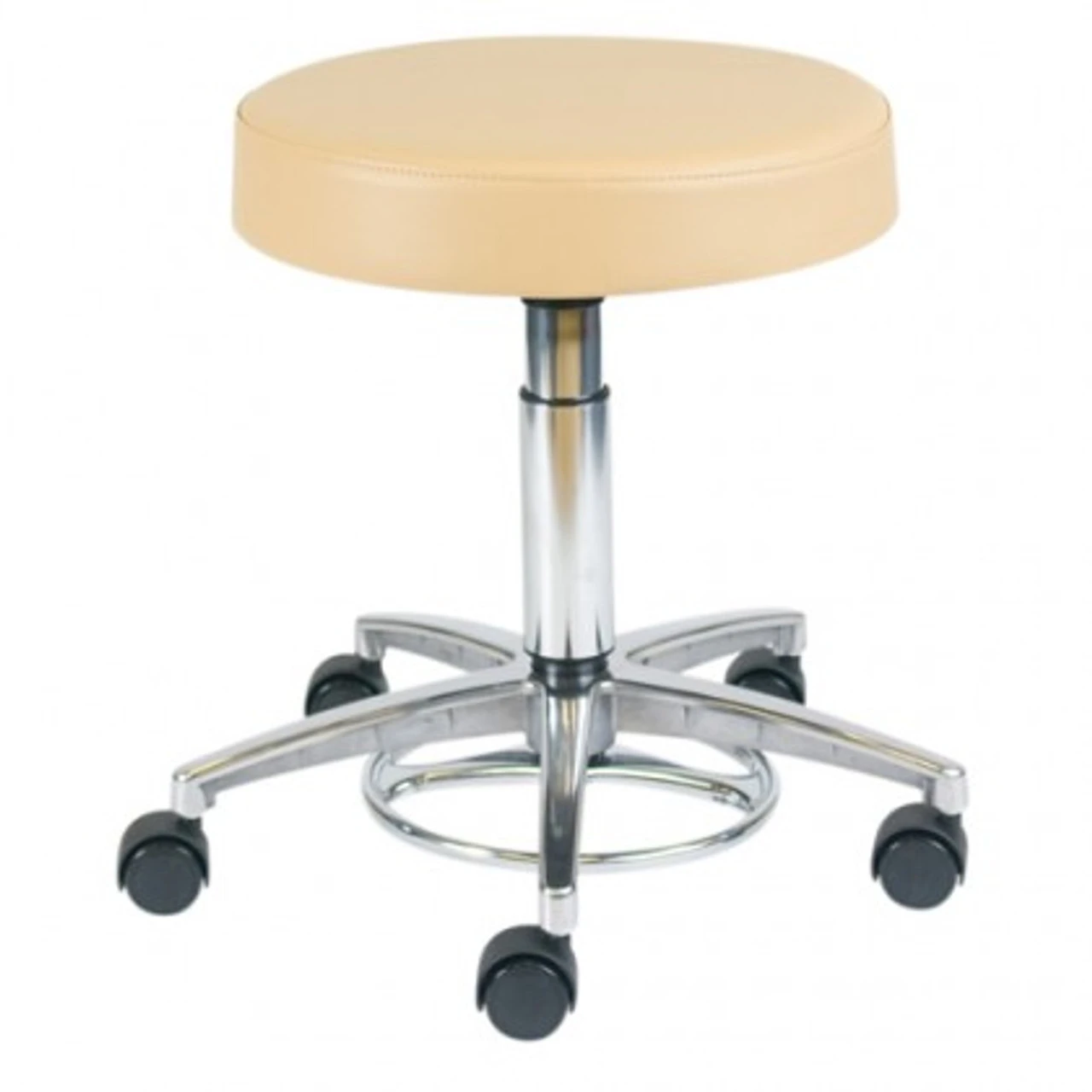 Foot Activated Vinyl Exam Room Stool 3 Foot Activated Vinyl Exam Room Stool