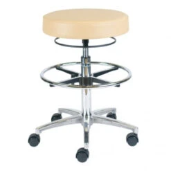 Vinyl Exam Room Lab Stool W/ Footring