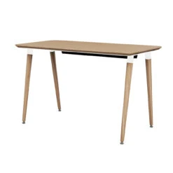 Reya Bamboo Surfaced Desk W/ Matching Legs 12 Reya Bamboo Surfaced Desk W/ Matching Legs -Office Furniture Sales Shop reyaTapBambooWFH3250 33292.1635280996