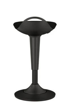 Rutland Perch Sit Stand Stool -Office Furniture Sales Shop rutland pearch with standard black seat back view md 53211.1540996427