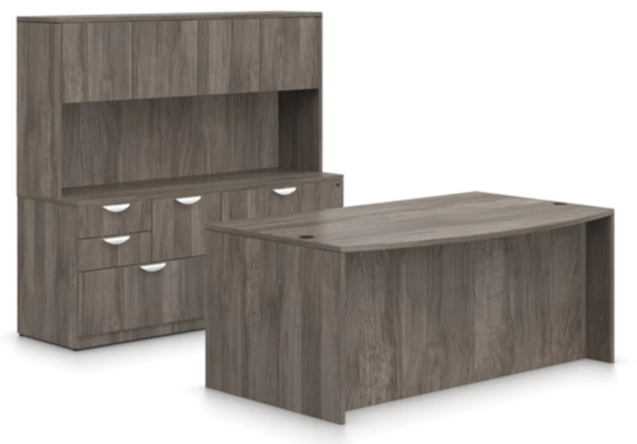 OTG SL-J Executive Bow Front Desk Suite 3 OTG SL-J Executive Bow Front Desk Suite