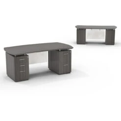 Sterling Laminate Desk With Pedestals 9 Sterling Laminate Desk With Pedestals -Office Furniture Sales Shop sted72bftexturedriftwood 34227.1620234350