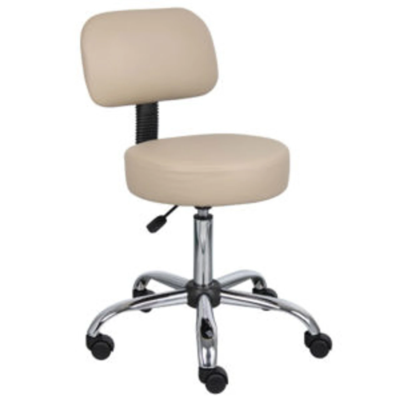 Medical Stool W/ Back Anti-Microbial Seat 5 Medical Stool W/ Back Anti-Microbial Seat - Image 3