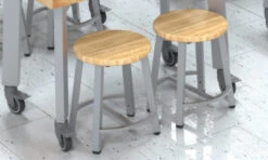 18" Titan Stool With Wood Seat, Carton Of 2 -Office Furniture Sales Shop titan 75594.1685050411