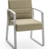 Waterfall Guest Chair With Sled Base -Office Furniture Sales Shop waterfallsled 83517.1667595481